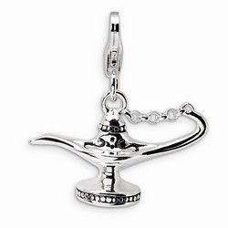 Magic Lamp 3-D Charm By Amore La Vita