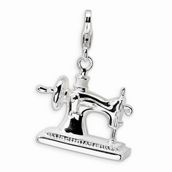 Sewing Machine 3-D Charm By Amore La Vita