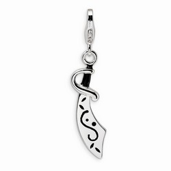 Black Sword Charm By Amore La Vita