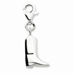 Cowboy Boot Charm By Amore La Vita