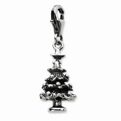 Christmas Tree 3-D Charm By Amore La Vita