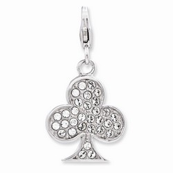 Club 3-D Charm With Swarovski Elements By Amore La Vita