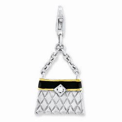 3-D Purse Charm By Amore La Vita