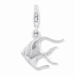 3-D Angel Fish Charm By Amore La Vita