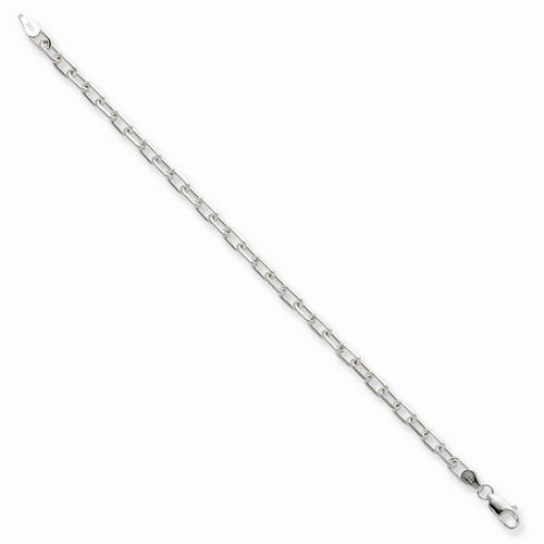 4.3 mm Fancy Cable Chain Bracelet in 925 Sterling Silver