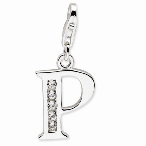 Letter P Charm By Amore La Vita