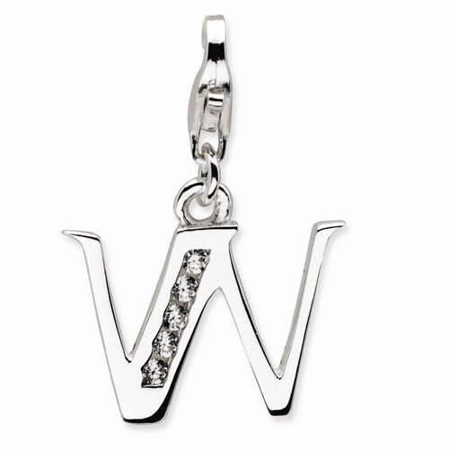 Letter W Charm By Amore La Vita