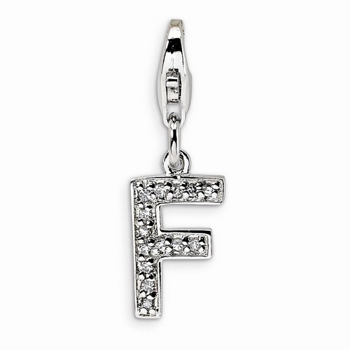 Letter F Charm By Amore La Vita