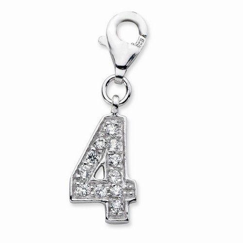 Numeral 4 Charm By Amore La Vita