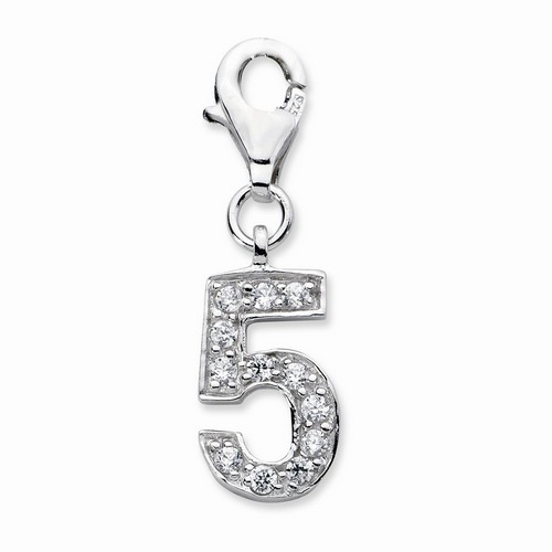 Numeral 5 Charm By Amore La Vita