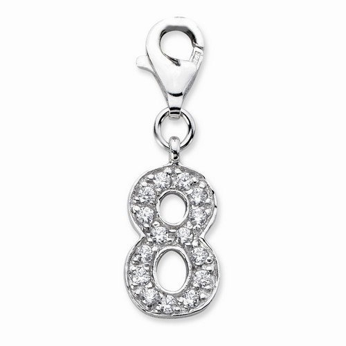 Numeral 8 Charm By Amore La Vita