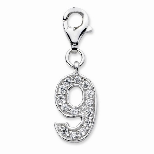 Numeral 9 Charm By Amore La Vita