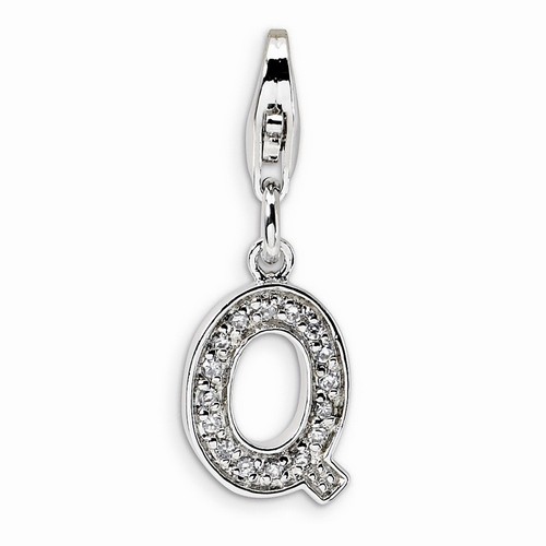 Letter Q Charm By Amore La Vita