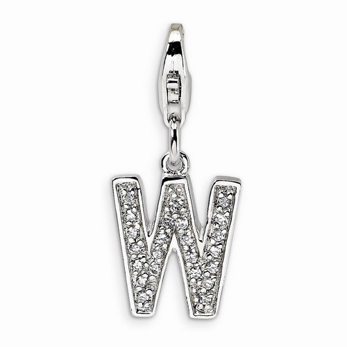 Letter W Charm By Amore La Vita