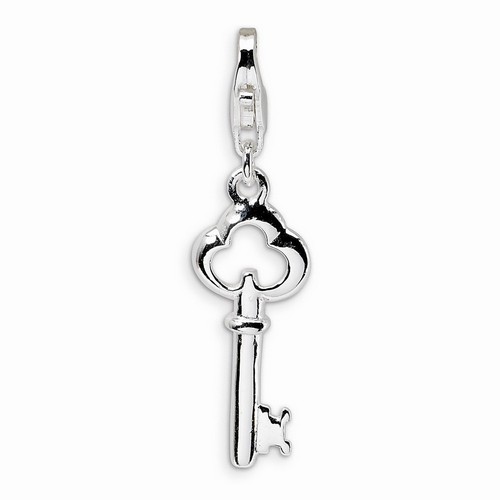 Skeleton Key Charm By Amore La Vita