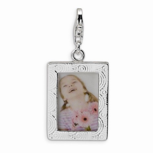 Rectangular Picture Frame Charm By Amore La Vita