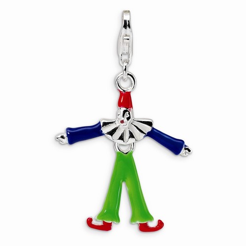 Moveable Clown Charm By Amore La Vita