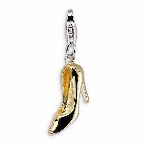 3-D High Heel Shoe Charm By Amore La Vita