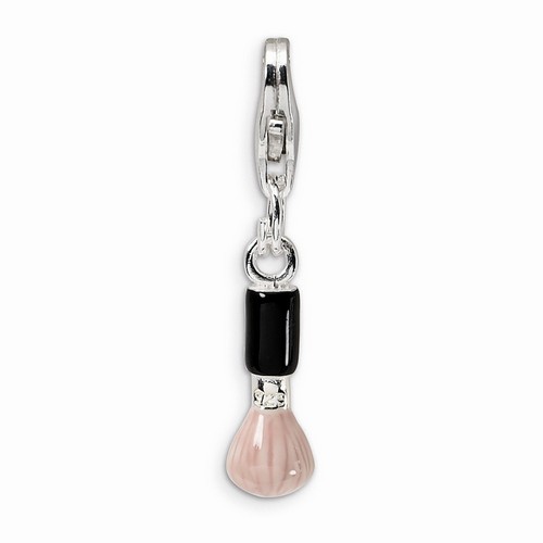 Black Pink Blush Brush Charm By Amore La Vita