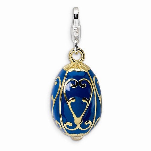 Blue Egg Charm By Amore La Vita