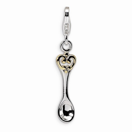 3-D Spoon Charm By Amore La Vita