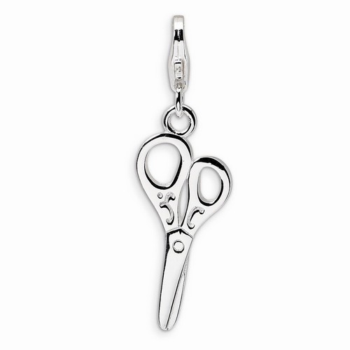 Scissors 3-D Charm By Amore La Vita