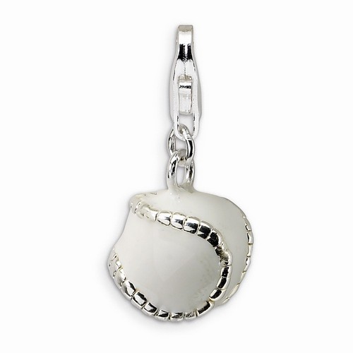 Baseball 3-D Charm By Amore La Vita