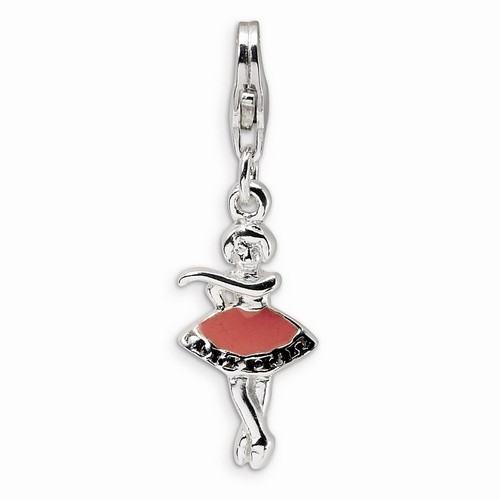 Orange Ballerina Charm By Amore La Vita