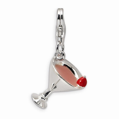 Pink Martini 3-D Charm By Amore La Vita