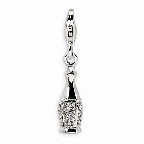 Champagne Bottle Charm By Amore La Vita