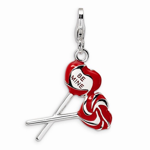 Red Heart Be Mine Lollipop Charm By Amore La Vita