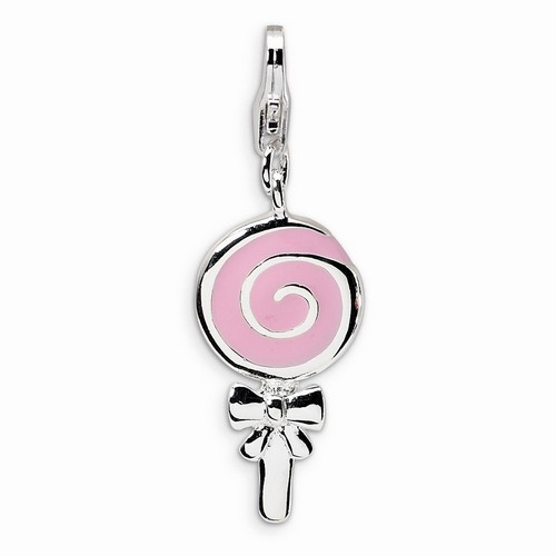 Pink Lollipop 3-D Charm By Amore La Vita