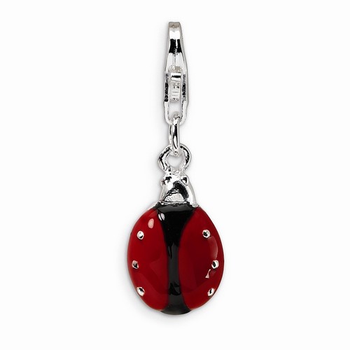 Red Lady Bug 3-D Charm By Amore La Vita