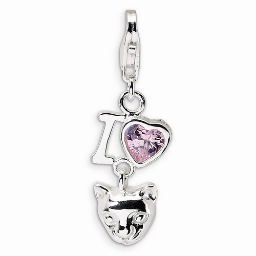 I Love Cats Charm By Amore La Vita