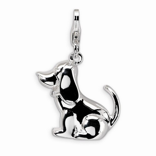 Dog Charm in 3-D By Amore La Vita