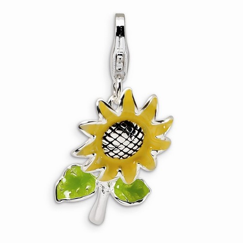 Sunflower 3-D Charm By Amore La Vita