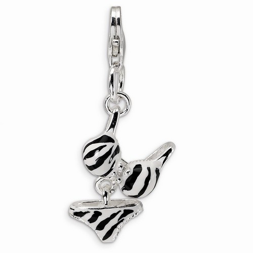 Zebra Print Bikini Charm By Amore La Vita