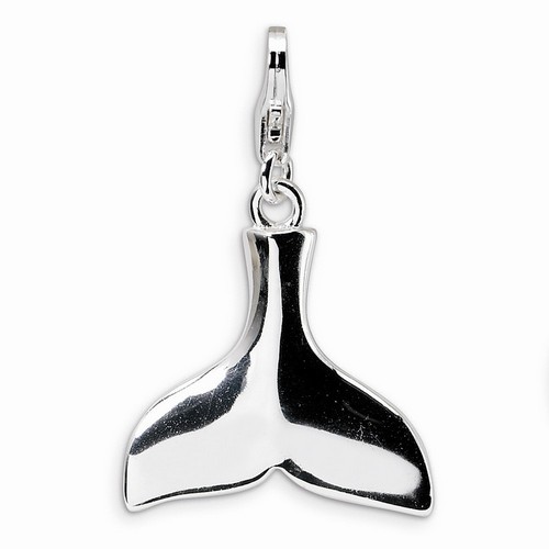 Whale Tail Charm By Amore La Vita