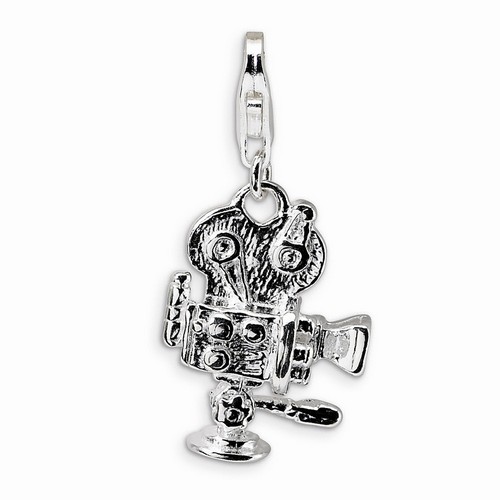 Movie Camera 3-D Charm By Amore La Vita