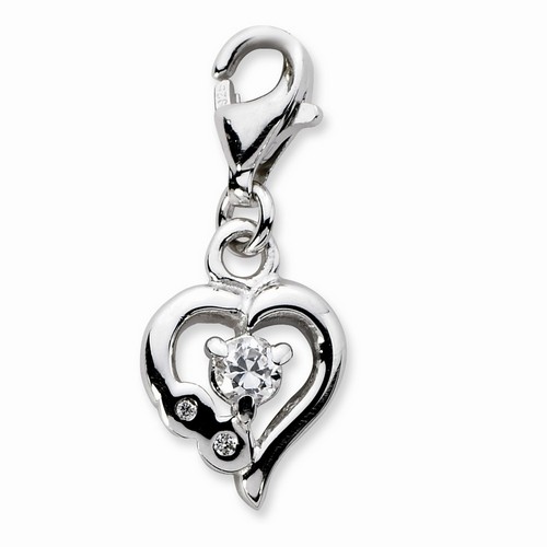 Heart Charm By Amore La Vita