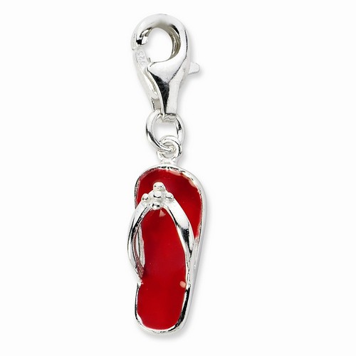 Red Sandal Charm By Amore La Vita