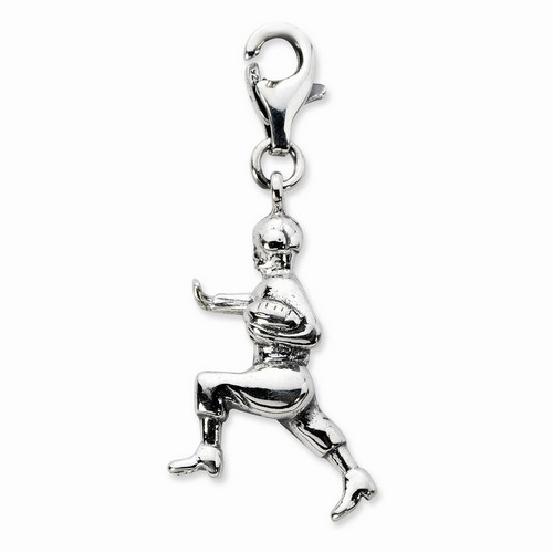 Football Player 3-D Charm By Amore La Vita