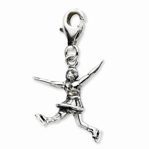 Figure Skater 3-D Charm By Amore La Vita