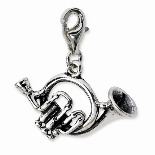 French Horn 3-D Charm By Amore La Vita