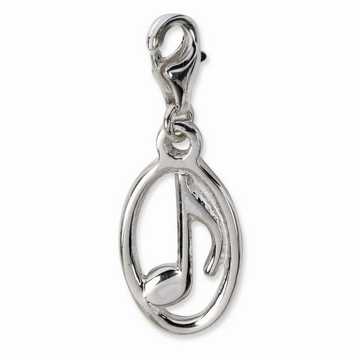 Eighth Note Music Charm By Amore La Vita