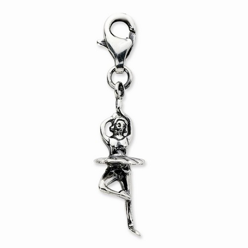 Ballerina 3-D Charm By Amore La Vita