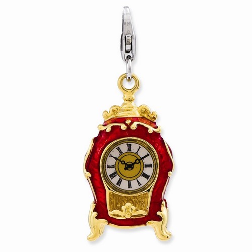 House Clock 3-D Charm By Amore La Vita