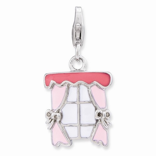 Window And Pink Drapes Charm By Amore La Vita