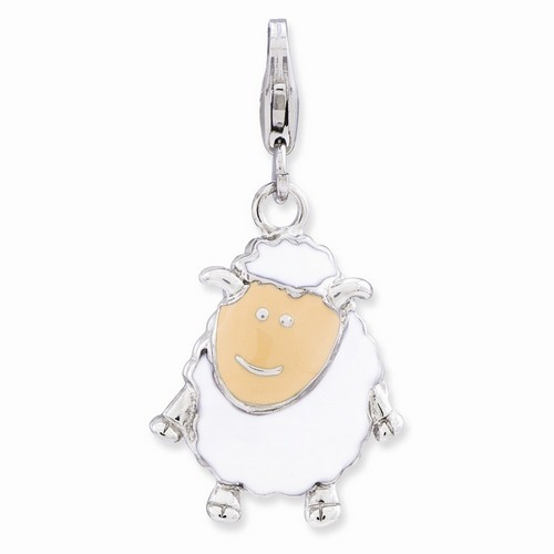 Sheep 3-D Charm By Amore La Vita