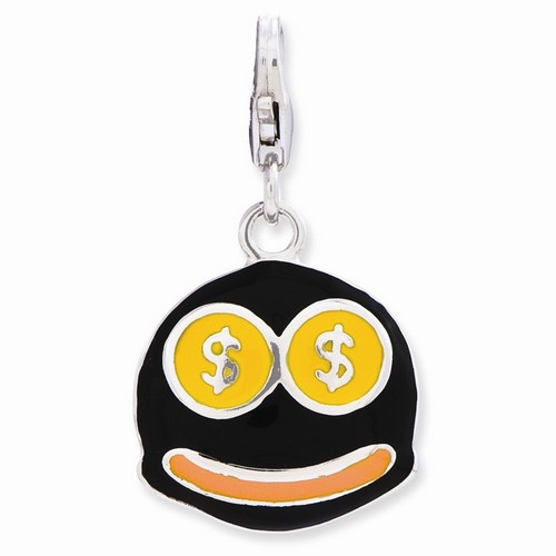 Money Face 3-D Charm By Amore La Vita